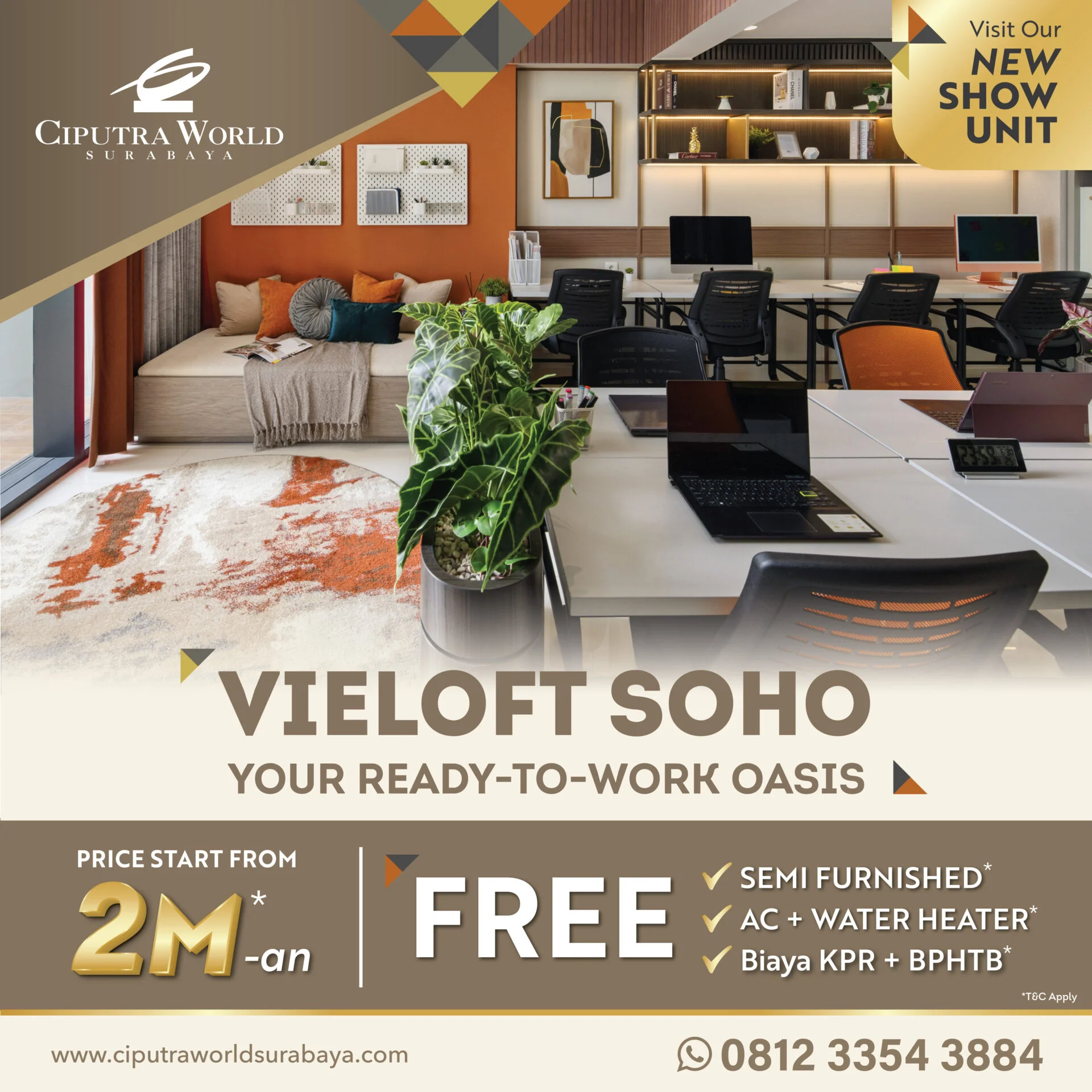 Vertu - Easy Move In Fully Furnished