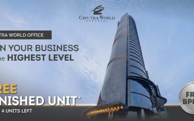 Ruang Kantor Sesuai Kebutuhan dengan Free Finished Unit