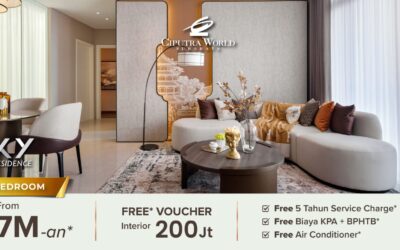 Miliki Sekarang! Apartemen Mewah type SKY Residence di Ciputra World Surabaya!